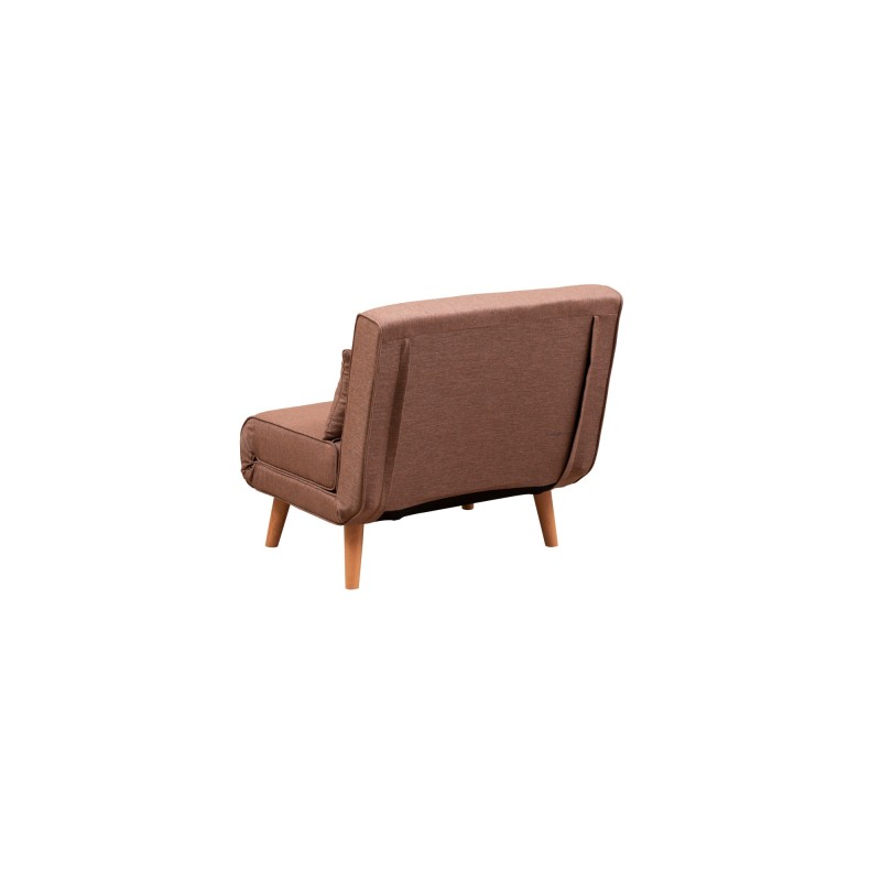 Atelier del Sofa 1-Seat Sofa-Bed Folde Single - Brown Brown