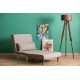 Atelier del Sofa 1-Seat Sofa-Bed Folde Single - Light Grey Light Grey