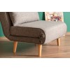 Atelier del Sofa 1-Seat Sofa-Bed Folde Single - Light Grey Light Grey