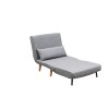 Atelier del Sofa 1-Seat Sofa-Bed Folde Single - Light Grey Light Grey
