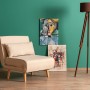 1-Seat Sofa-Bed Folde Single - Cream Cream