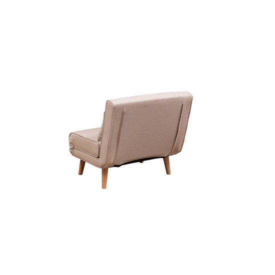 Atelier del Sofa 1-Seat Sofa-Bed Folde Single - Cream Cream