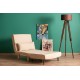 Atelier del Sofa 1-Seat Sofa-Bed Folde Single - Cream Cream
