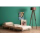 Atelier del Sofa 1-Seat Sofa-Bed Folde Single - Cream Cream
