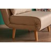Atelier del Sofa 1-Seat Sofa-Bed Folde Single - Cream Cream
