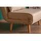 Atelier del Sofa 1-Seat Sofa-Bed Folde Single - Cream Cream