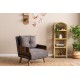 1-Seat Sofa-Bed Cosmo Single - Grey Grey