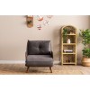 1-Seat Sofa-Bed Cosmo Single - Grey Grey