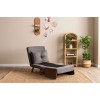 1-Seat Sofa-Bed Cosmo Single - Grey Grey