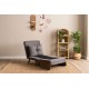 1-Seat Sofa-Bed Cosmo Single - Grey Grey