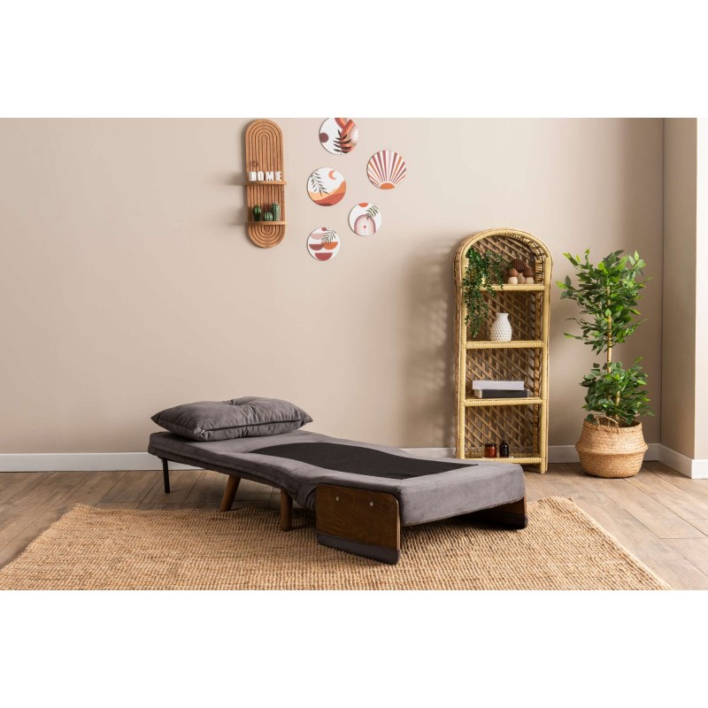 1-Seat Sofa-Bed Cosmo Single - Grey Grey