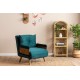 1-Seat Sofa-Bed Cosmo Single - Petrol Green Petrol Green 1-Seat Sofa-Bed Cosmo Single - Petrol Green Petrol Green