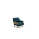 1-Seat Sofa-Bed Cosmo Single - Petrol Green Petrol Green 1-Seat Sofa-Bed Cosmo Single - Petrol Green Petrol Green