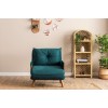 1-Seat Sofa-Bed Cosmo Single - Petrol Green Petrol Green