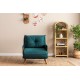 1-Seat Sofa-Bed Cosmo Single - Petrol Green Petrol Green 1-Seat Sofa-Bed Cosmo Single - Petrol Green Petrol Green