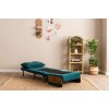 1-Seat Sofa-Bed Cosmo Single - Petrol Green Petrol Green