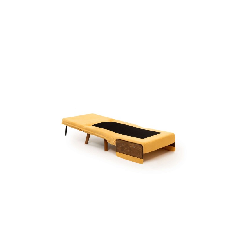 1-Seat Sofa-Bed Cosmo Single - Mustard Mustard