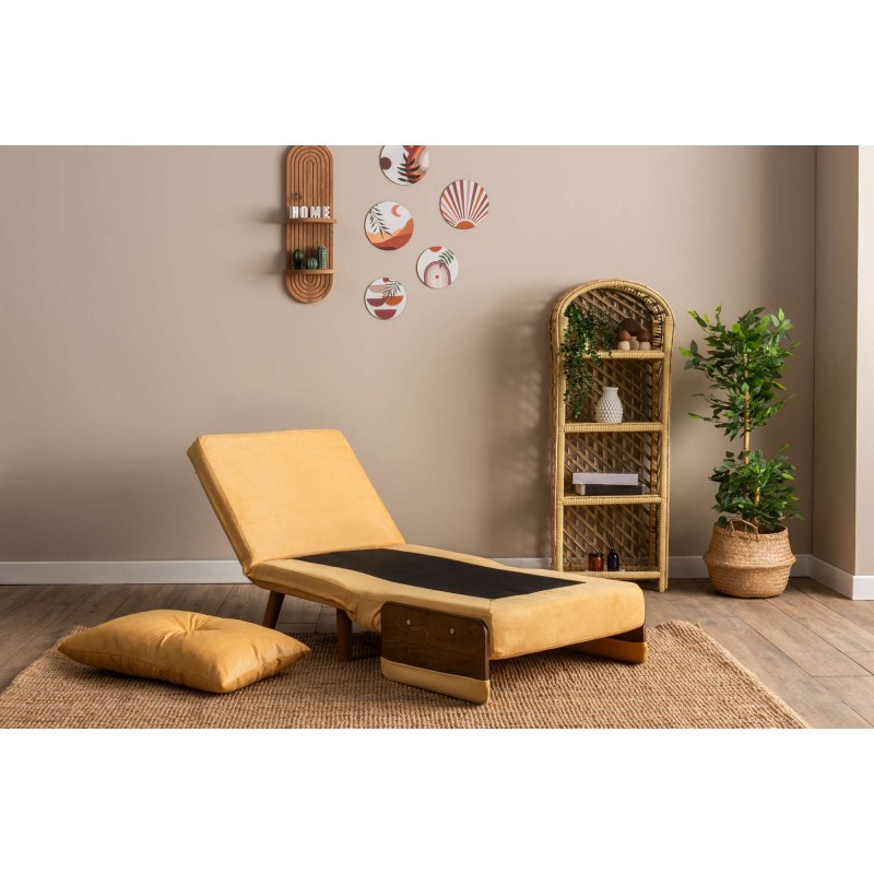 1-Seat Sofa-Bed Cosmo Single - Mustard Mustard