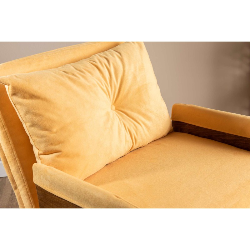 1-Seat Sofa-Bed Cosmo Single - Mustard Mustard