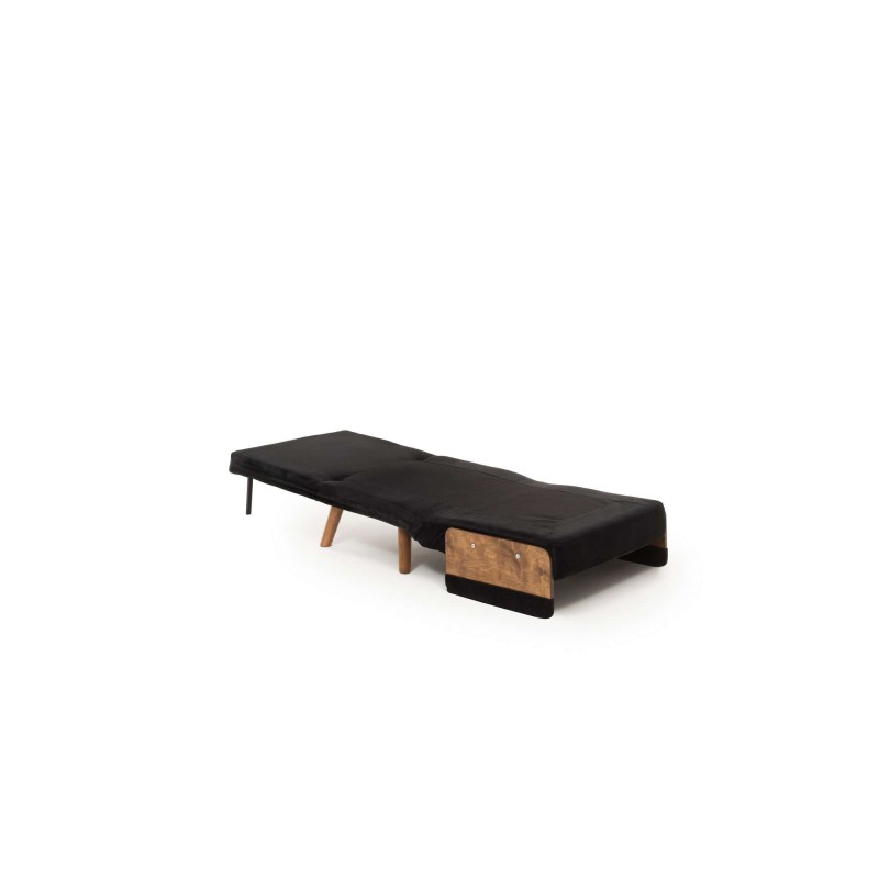 1-Seat Sofa-Bed Cosmo Single - Black Black