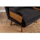 1-Seat Sofa-Bed Cosmo Single - Black Black 1-Seat Sofa-Bed Cosmo Single - Black Black
