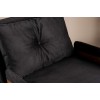 1-Seat Sofa-Bed Cosmo Single - Black Black