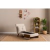 1-Seat Sofa-Bed Cosmo Single - Cream Cream