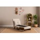 1-Seat Sofa-Bed Cosmo Single - Cream Cream
