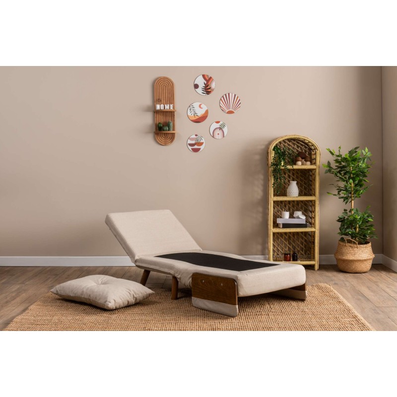 1-Seat Sofa-Bed Cosmo Single - Cream Cream