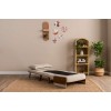 1-Seat Sofa-Bed Cosmo Single - Cream Cream