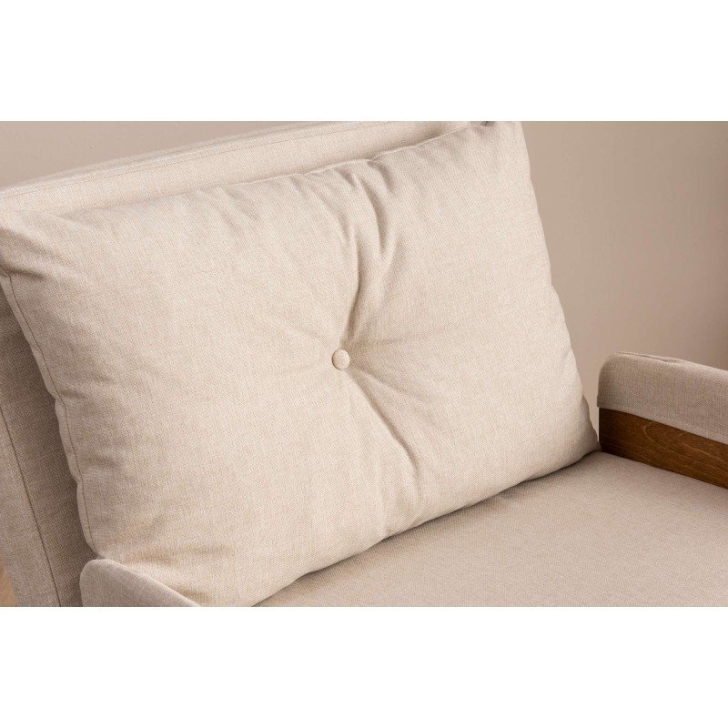 1-Seat Sofa-Bed Cosmo Single - Cream Cream