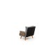1-Seat Sofa-Bed Cosmo Single - Light Grey Light Grey