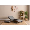 1-Seat Sofa-Bed Cosmo Single - Light Grey Light Grey
