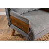 1-Seat Sofa-Bed Cosmo Single - Light Grey Light Grey