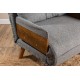 1-Seat Sofa-Bed Cosmo Single - Light Grey Light Grey