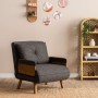 1-Seat Sofa-Bed Cosmo Single - Dark Grey Dark Grey