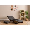 1-Seat Sofa-Bed Cosmo Single - Dark Grey Dark Grey