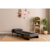 1-Seat Sofa-Bed Cosmo Single - Dark Grey Dark Grey