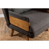 1-Seat Sofa-Bed Cosmo Single - Dark Grey Dark Grey