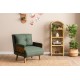 1-Seat Sofa-Bed Cosmo Single - Green Green 1-Seat Sofa-Bed Cosmo Single - Green Green