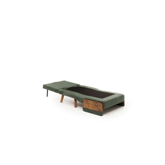1-Seat Sofa-Bed Cosmo Single - Green Green 1-Seat Sofa-Bed Cosmo Single - Green Green