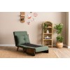 1-Seat Sofa-Bed Cosmo Single - Green Green
