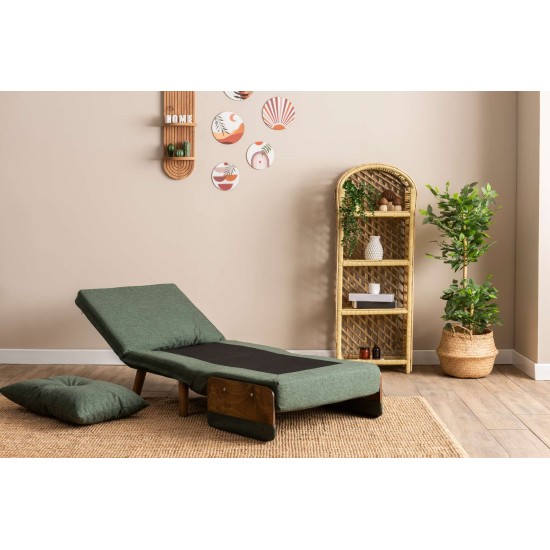1-Seat Sofa-Bed Cosmo Single - Green Green 1-Seat Sofa-Bed Cosmo Single - Green Green