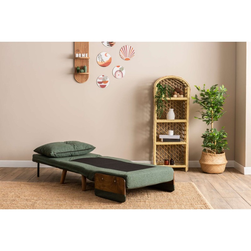1-Seat Sofa-Bed Cosmo Single - Green Green