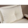 1-Seat Sofa-Bed Cosmo Single - Teddy Fabric-White White