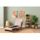 1-Seat Sofa-Bed Cosmo Single - Bohemian Mink Mink