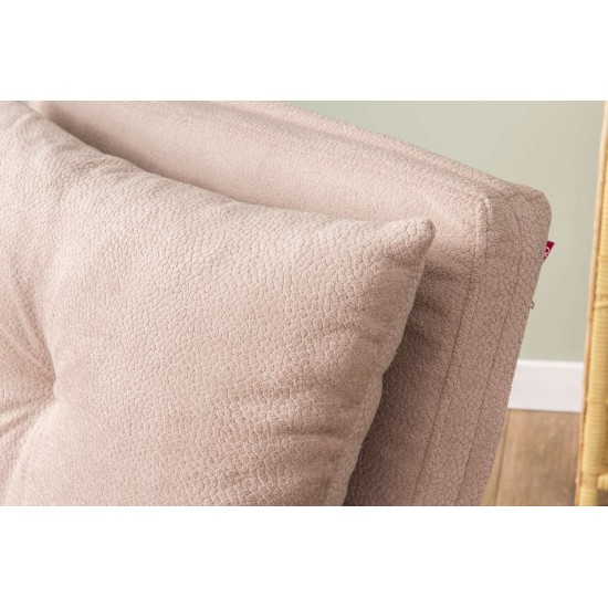 1-Seat Sofa-Bed Cosmo Single - Bohemian Mink Mink