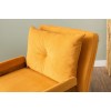 1-Seat Sofa-Bed Cosmo Single - Bohemian Mustard Mustard