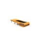 1-Seat Sofa-Bed Cosmo Single - Bohemian Mustard Mustard