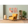 1-Seat Sofa-Bed Cosmo Single - Bohemian Mustard Mustard